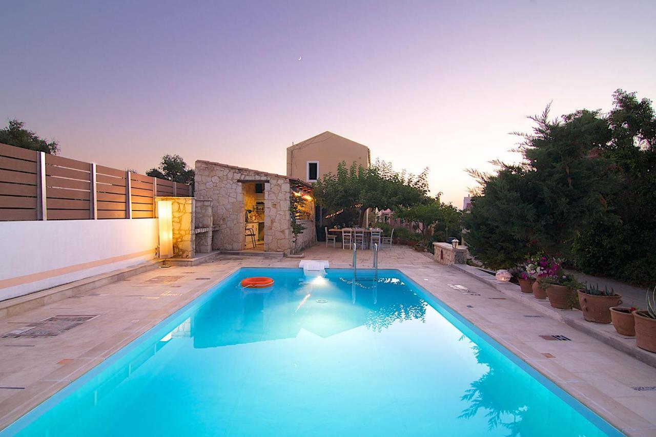 Diktamos Villas 앗시파프론 외부 사진