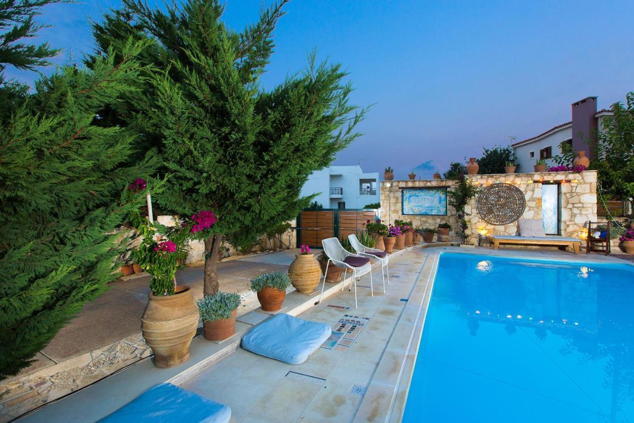 Diktamos Villas 앗시파프론 외부 사진